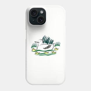 Ducks in a lake Phone Case