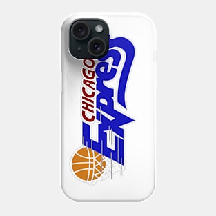 Vintage Chicago Express Basketball Phone Case