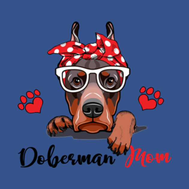 Disover doberman mom - Doberman Mom - T-Shirt