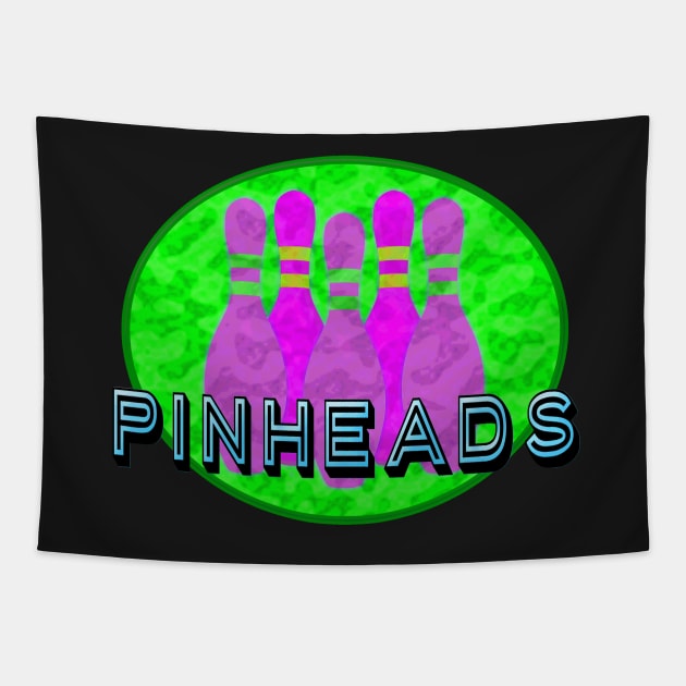 Pinheads Tapestry by manic_expression