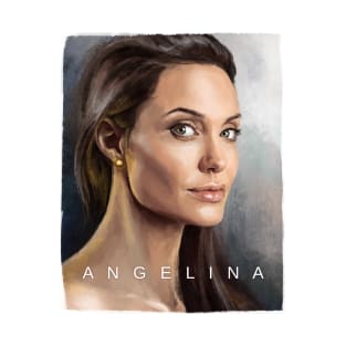 Angelina Jolie portrait T-Shirt