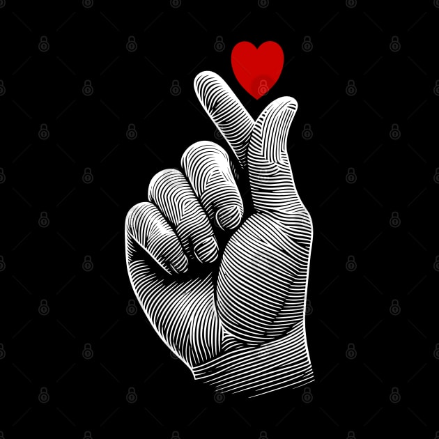 Heart Hand Sign by Worldengine