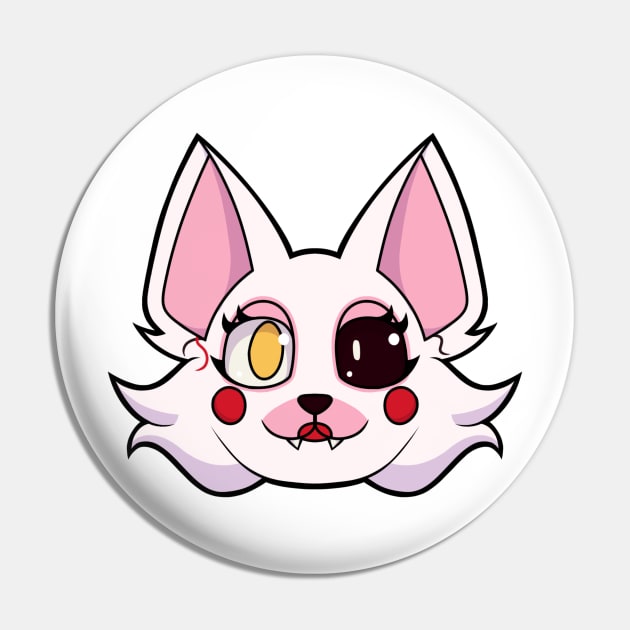 Mangle - FNaF Pin by WhiteRabbitWeirdo