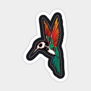 Day of the Dead Hummingbird Magnet