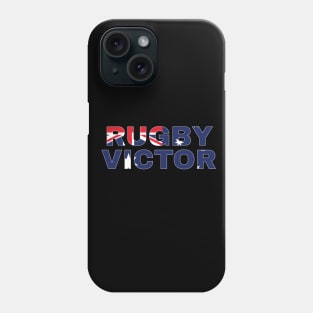 Australian rugby design Phone Case