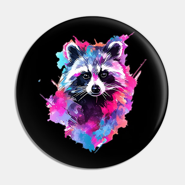 raccoon Pin by lets find pirate