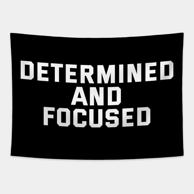 Determined And Focused Tapestry by Texevod