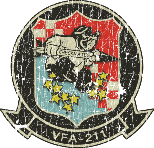 VFA-211 Fighting Checkmates Magnet