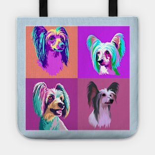 Chinese Crested Pop Art - Dog Lover Gifts Tote