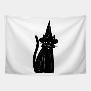 Cat Witch Tapestry