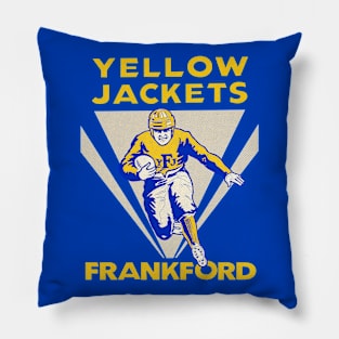 Original Frankford Yellow Jackets Football 1924 Pillow