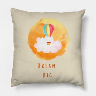 Watercolour Baby With Quotes Pillow