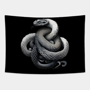 "The Enigma of the Dark and Twisty Snake" Tapestry