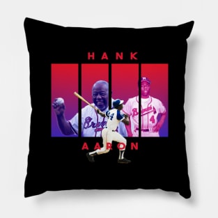 HANK AAROON - the legend Pillow