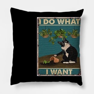 I DO WHAT I WANT Pillow