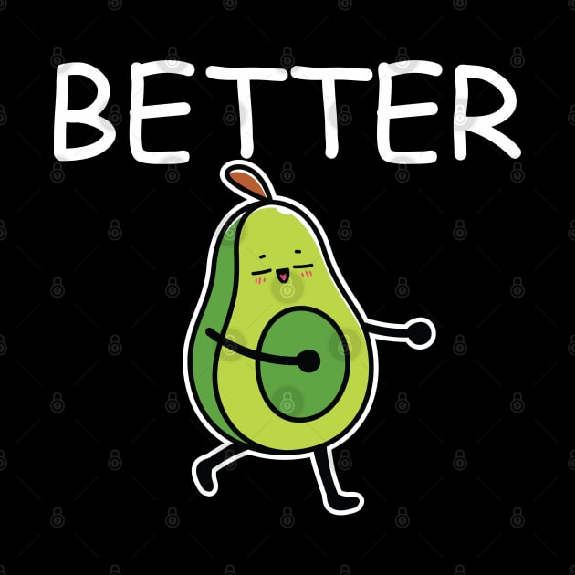 Better Half Avocado Couple Matching by Bellinna