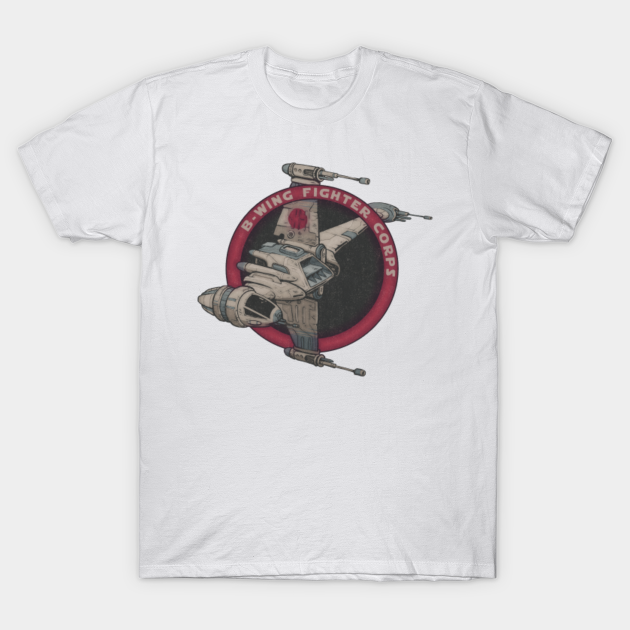 B-Wing Fighter - Star Wars - T-Shirt TeePublic