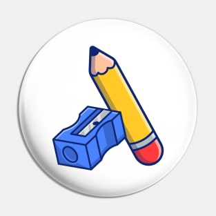 Pencil And Sharpener Pin