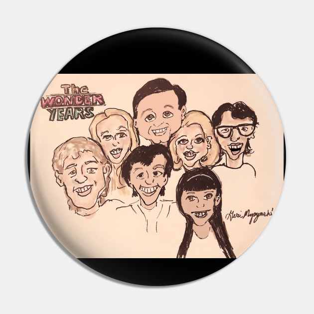 The Wonder Years Pin by TheArtQueenOfMichigan 