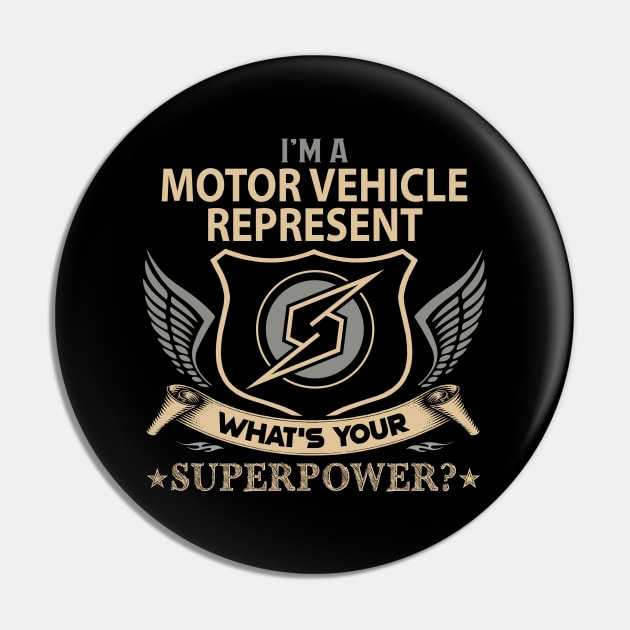 Motor Vehicle Represent T Shirt - Superpower Gift Item Tee Pin by Cosimiaart