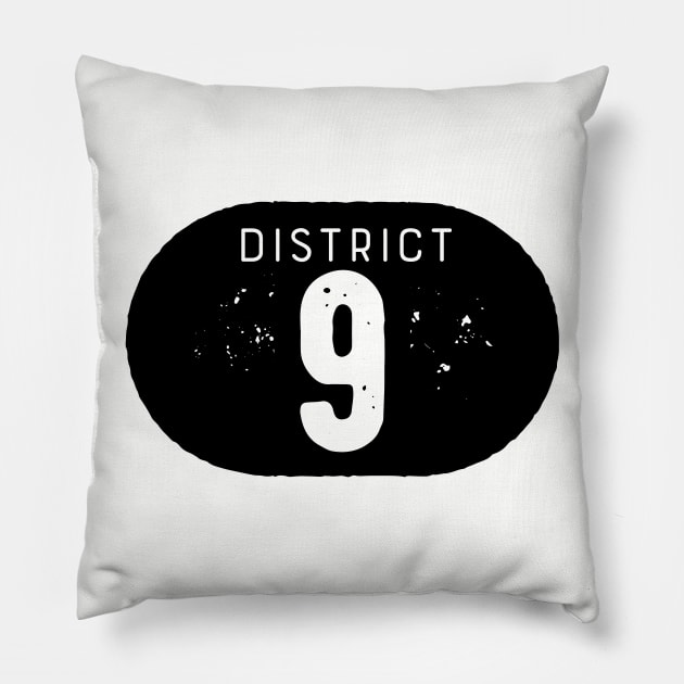 District 9 Pillow by OHYes