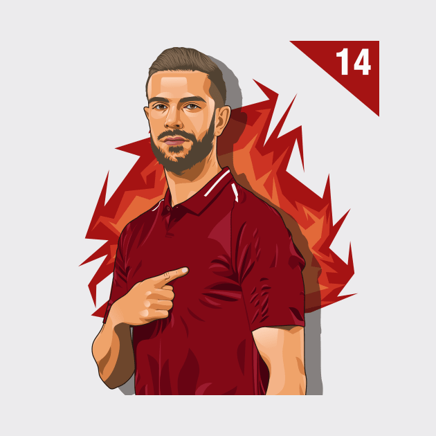 Jordan Henderson by Ades_194