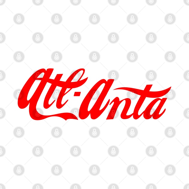 Atlanta - home of Coke (red) by GorkoPilao