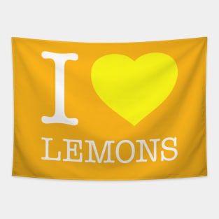 I HEART LEMONS Tapestry