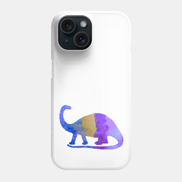 Brontosaurus Phone Case by BittenByErmines