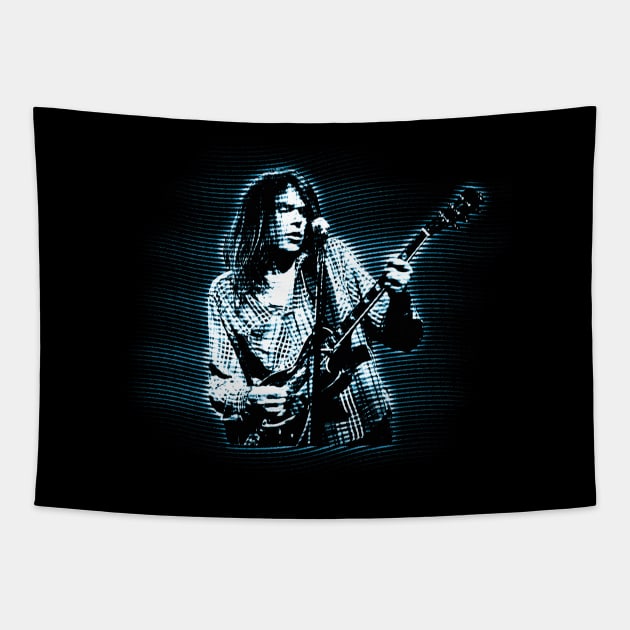 Neil Young Forever Pay Tribute to the Iconic Singer-Songwriter with a Classic Music-Inspired Tee Tapestry by Angel Shopworks