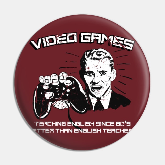 Videogames Teaching English Pin by EddieBalevo