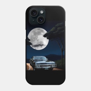 Impala and the moon Phone Case