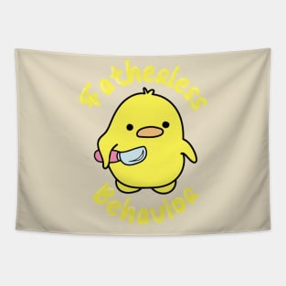 Fatherless Behavior Knife Duck Tapestry