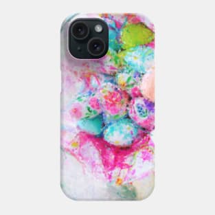 Easter Egg Basket Impressionist Painting Phone Case