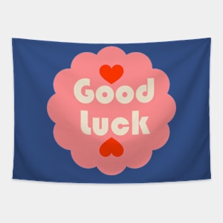 Good luck vintage retro Tapestry