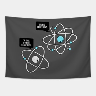 Negative Atom Tapestry