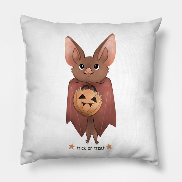 Trick or Treat Pillow by Melissa Jan