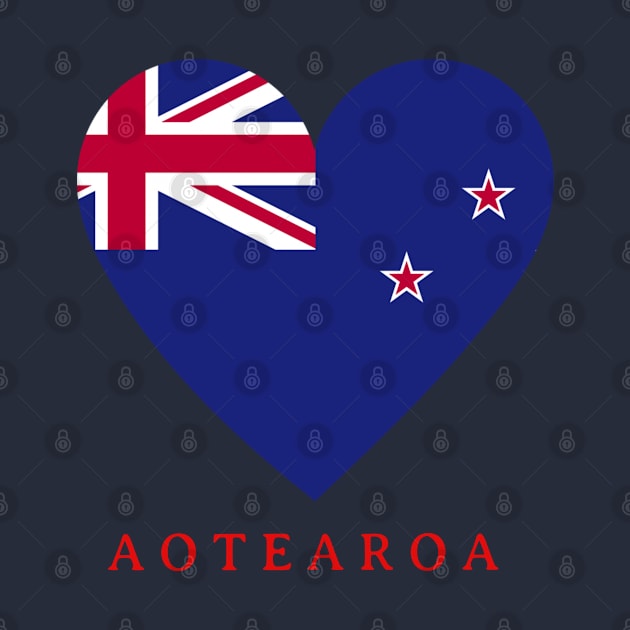 Aotearoa Love by InkyKu Design