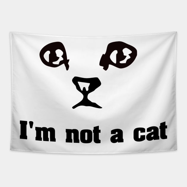 I'm not a cat meme from kitten filter Tapestry by ArtsByNaty