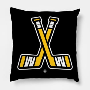 Pittsburgh Hockey Sticks Pillow