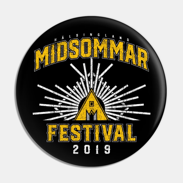 Midsommar Festival Pin by huckblade