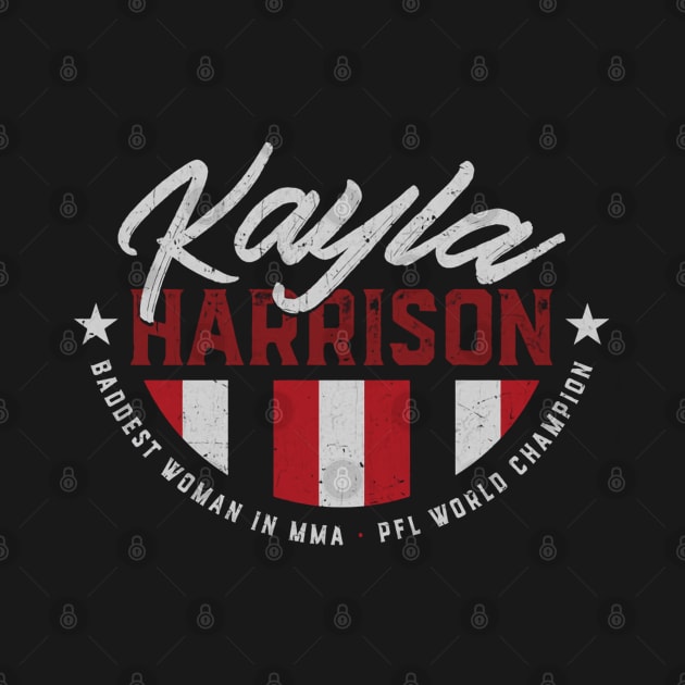 Kayla Harrison Type Stripes by danlintonpro