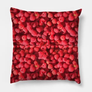 Raspberries Pillow