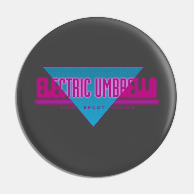 Electric Umbrella - Fine Dining Pin by Bt519