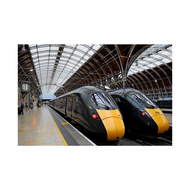 GWR 800 class trains at Paddington by Random Railways