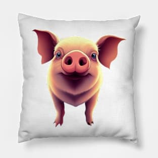 Happy Pig Pillow