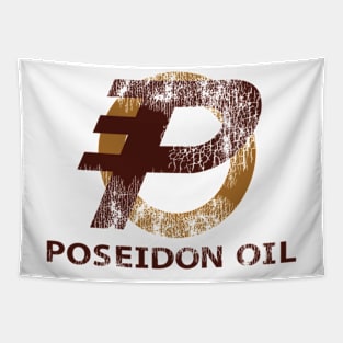 Poseidon Energy Logo Tapestry