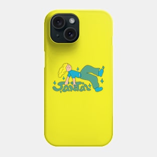 Santai Logo and Illustration Phone Case