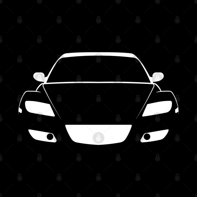 Mazda RX-8 Face by Car-Silhouettes