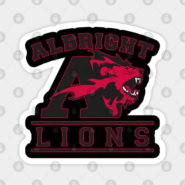 Albright Lions Pack Magnet by Ink Lines